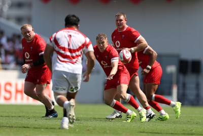 050725 - Japan v Wales - Summer Tour First Test - Sam Costelow of Wales 