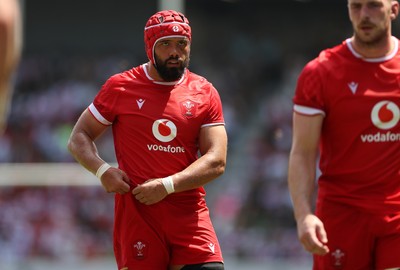 050725 - Japan v Wales - Summer Tour First Test - Josh Macleod of Wales 