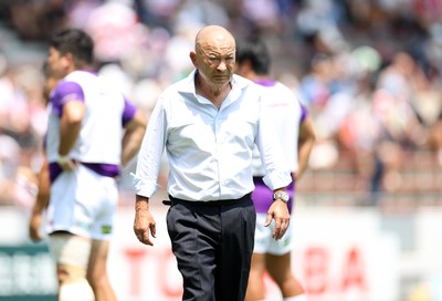 050725 - Japan v Wales - Summer Tour First Test - Japan Head Coach Eddie Jones