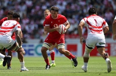 050725 - Japan v Wales - Summer Tour First Test - Teddy Williams of Wales 