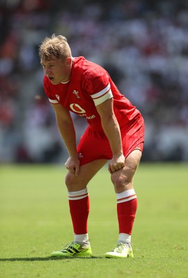 050725 - Japan v Wales - Summer Tour First Test - Sam Costelow of Wales 