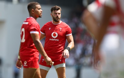 050725 - Japan v Wales - Summer Tour First Test - Johnny Williams of Wales 