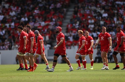 050725 - Japan v Wales - Summer Tour First Test - Josh Macleod of Wales 