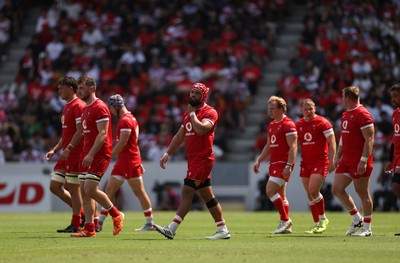 050725 - Japan v Wales - Summer Tour First Test - Josh Macleod of Wales 