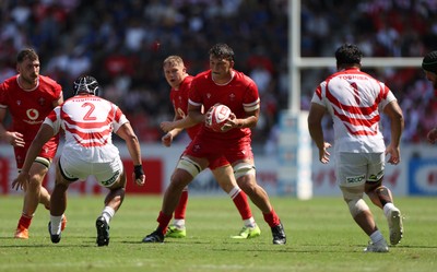 050725 - Japan v Wales - Summer Tour First Test - Teddy Williams of Wales 