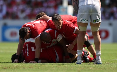 050725 - Japan v Wales - Summer Tour First Test - Alex Mann of Wales 