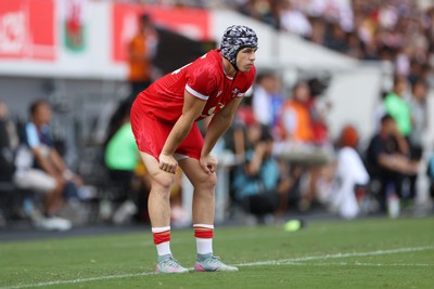 050725 - Japan v Wales - Summer Tour First Test - Tom Rogers of Wales 
