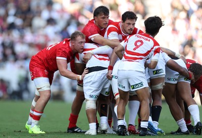 050725 - Japan v Wales - Summer Tour First Test - Tommy Reffell of Wales 