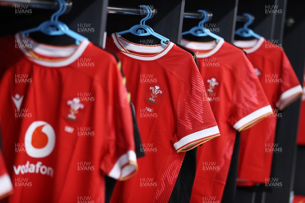 050725 - Japan v Wales - Summer Tour First Test - Wales changing room before the game