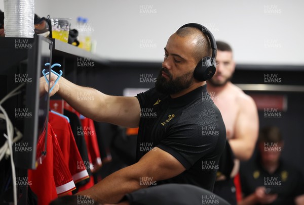 050725 - Japan v Wales - Summer Tour First Test - Josh Macleod of Wales before the game