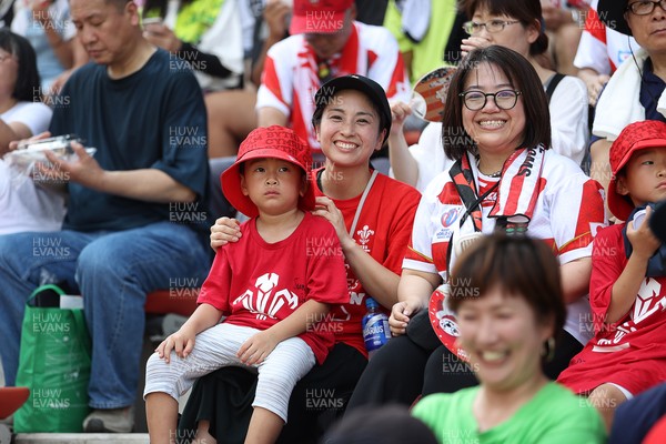 050725 - Japan v Wales - Summer Tour First Test - Fans before the game