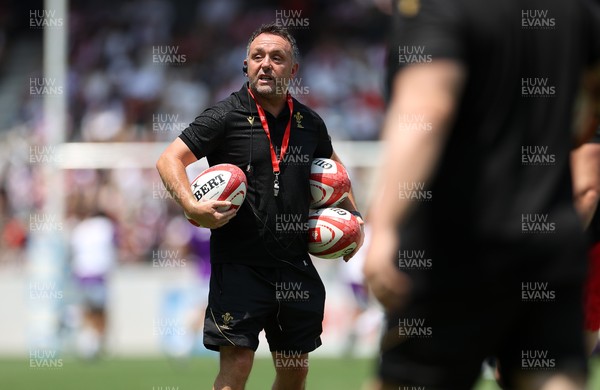 050725 - Japan v Wales - Summer Tour First Test - Wales Head Coach Matt Sherratt 