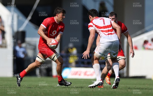050725 - Japan v Wales - Summer Tour First Test - Teddy Williams of Wales 