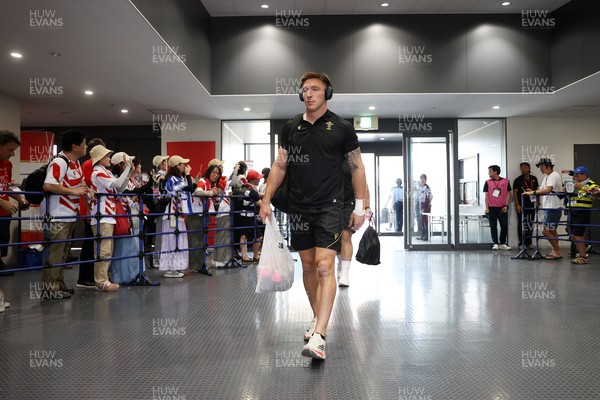 050725 - Japan v Wales - Summer Tour First Test - Josh Adams of Wales 