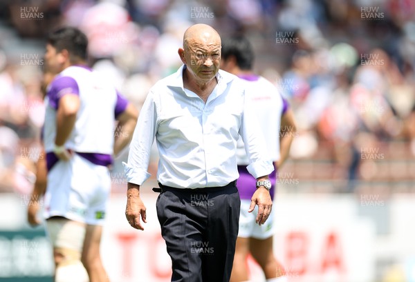 050725 - Japan v Wales - Summer Tour First Test - Japan Head Coach Eddie Jones