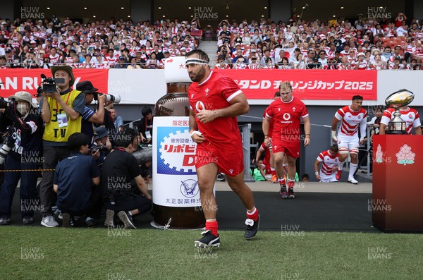 050725 - Japan v Wales - Summer Tour First Test - Liam Belcher of Wales 
