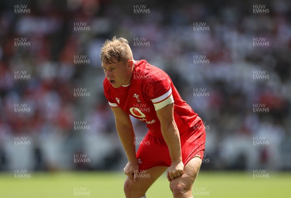 050725 - Japan v Wales - Summer Tour First Test - Sam Costelow of Wales 
