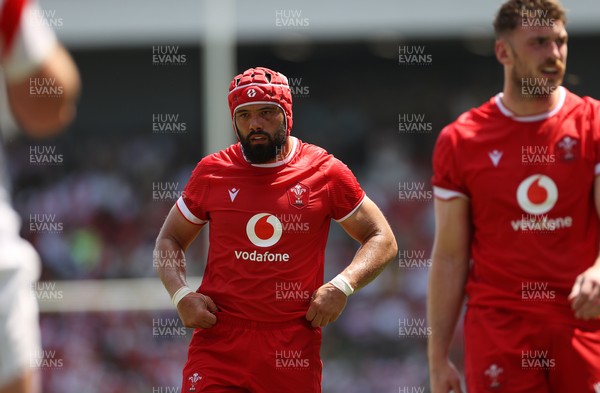 050725 - Japan v Wales - Summer Tour First Test - Josh Macleod of Wales 