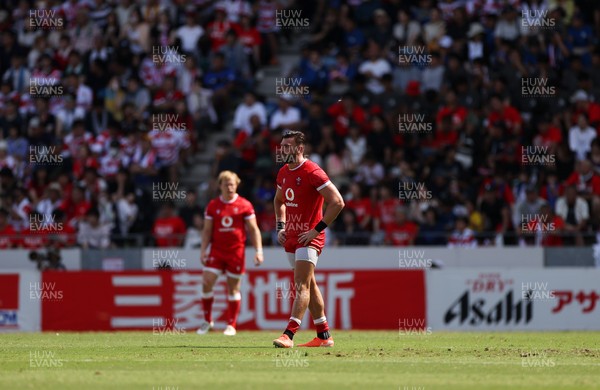 050725 - Japan v Wales - Summer Tour First Test - Johnny Williams of Wales 