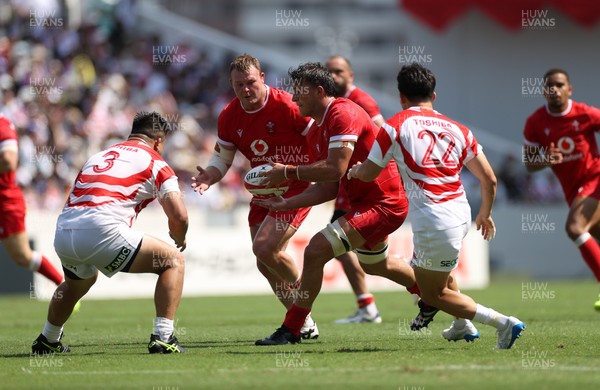 050725 - Japan v Wales - Summer Tour First Test - Teddy Williams of Wales 