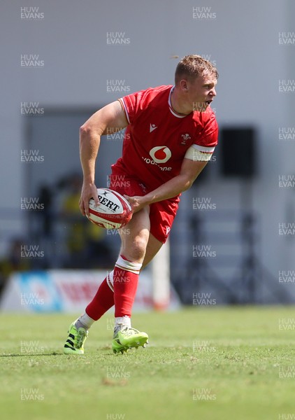 050725 - Japan v Wales - Summer Tour First Test - Sam Costelow of Wales 