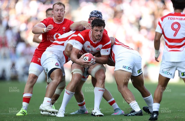 050725 - Japan v Wales - Summer Tour First Test - Jack Cornelsen of Japan 