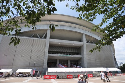 120725 - Japan v Wales - Summer Series - Second Test - General View of the stadium