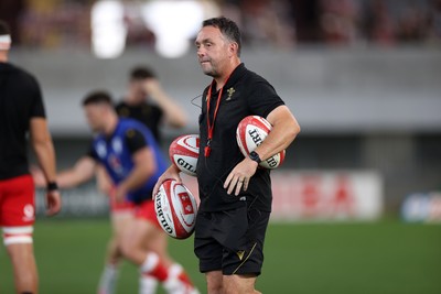 120725 - Japan v Wales - Summer Series - Second Test - Wales Head Coach Matt Sherratt 