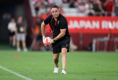 120725 - Japan v Wales - Summer Series - Second Test - Wales Head Coach Matt Sherratt 