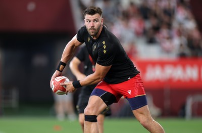 120725 - Japan v Wales - Summer Series - Second Test - Johnny Williams of Wales  during the warm up
