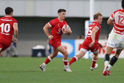 120725 - Japan v Wales - Summer Series - Second Test - Reuben Morgan-Williams of Wales 