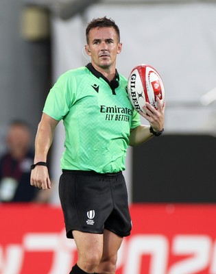 120725 - Japan v Wales - Summer Series - Second Test - Referee Luke Pearce 
