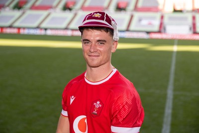 120725 - Japan v Wales - Summer Series - Second Test - Reuben Morgan-Williams of Wales with his first cap