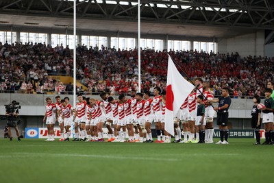 120725 - Japan v Wales - Summer Series - Second Test - Japan Anthem