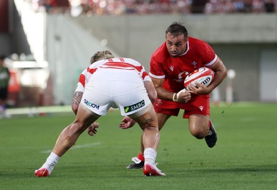 120725 - Japan v Wales - Summer Series - Second Test - Liam Belcher of Wales 