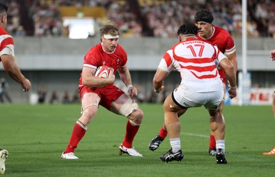 120725 - Japan v Wales - Summer Series - Second Test - Aaron Wainwright of Wales 