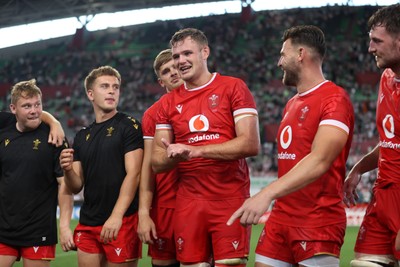 120725 - Japan v Wales - Summer Series - Second Test - Taine Plumtree of Wales at full time