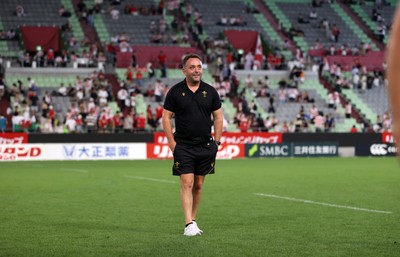 120725 - Japan v Wales - Summer Series - Second Test - Wales Head Coach Matt Sherratt 