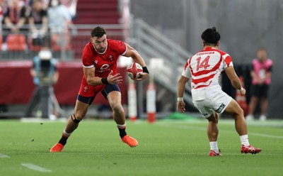 120725 - Japan v Wales - Summer Series - Second Test - Johnny Williams of Wales 