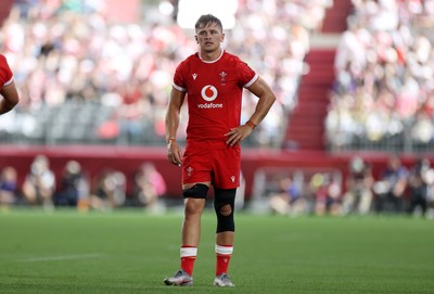 120725 - Japan v Wales - Summer Series - Second Test - Alex Mann of Wales 
