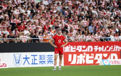 120725 - Japan v Wales - Summer Series - Second Test - Tom Rogers of Wales 