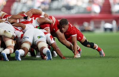 120725 - Japan v Wales - Summer Series - Second Test - Alex Mann of Wales 