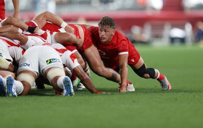 120725 - Japan v Wales - Summer Series - Second Test - Alex Mann of Wales 