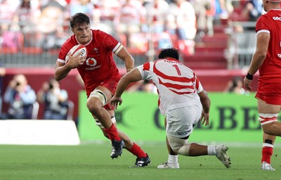 120725 - Japan v Wales - Summer Series - Second Test - Teddy Williams of Wales 