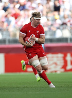 120725 - Japan v Wales - Summer Series - Second Test - Aaron Wainwright of Wales 