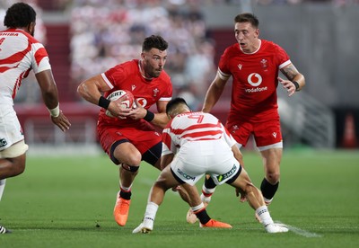 120725 - Japan v Wales - Summer Series - Second Test - Johnny Williams of Wales 
