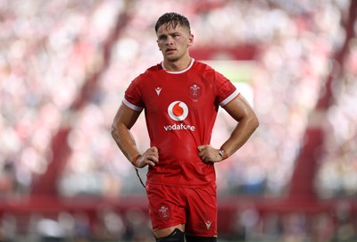 120725 - Japan v Wales - Summer Series - Second Test - Alex Mann of Wales 