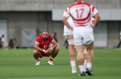 120725 - Japan v Wales - Summer Series - Second Test - Josh Macleod of Wales 