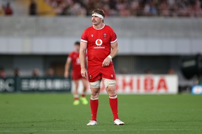 120725 - Japan v Wales - Summer Series - Second Test - Aaron Wainwright of Wales 