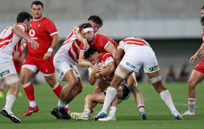 120725 - Japan v Wales - Summer Series - Second Test - Tom Rogers of Wales 
